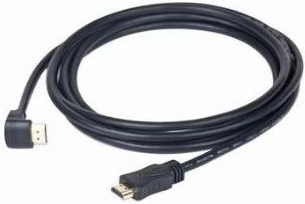 HDMI 2.0-s HDMI-kábel 90°-os szögletes csatlakozóval – Hosszúság: 1,8 m