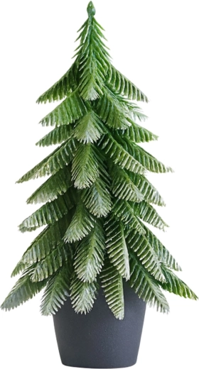 Élethű ágacskák ezüstös zúzmarával