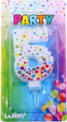 Partigyertya 5-ös szám pöttyökkel