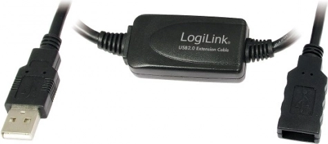 USB 2.0 jelerősítős hosszabbítókábel 10 m