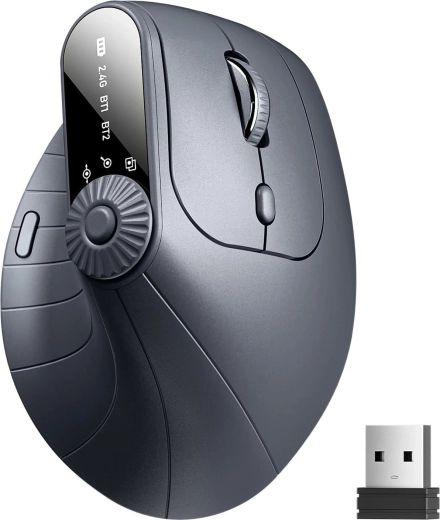 Renew Force vezeték nélküli ergonomikus vertikális egér