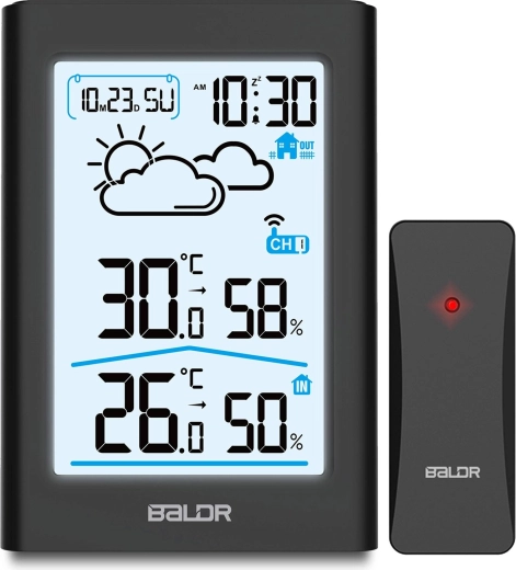 Vezeték nélküli kültéri érzékelő akár 60 m hatótávval