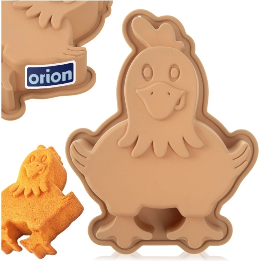 Részletgazdag 3D tyúk forma