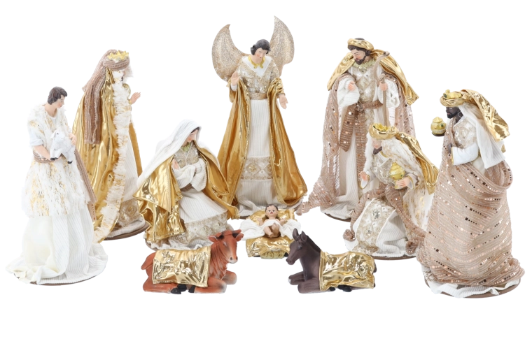 Luxus fehér–arany kivitel