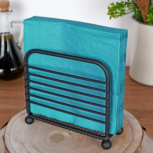 Tartós fém szerkezet matt feketében