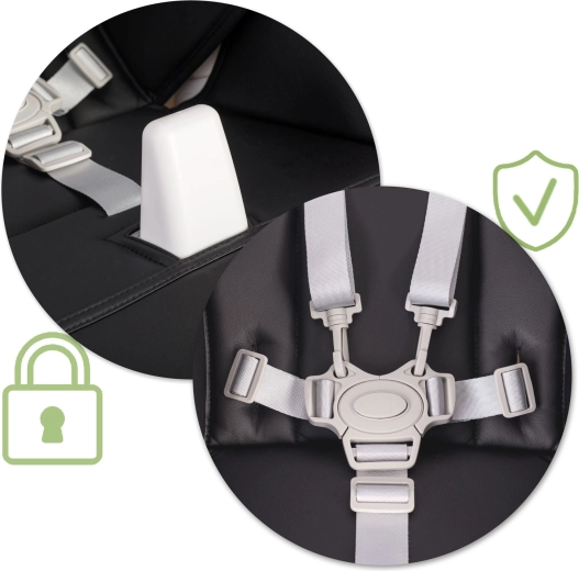 Maximális biztonság 5 pontos övvel