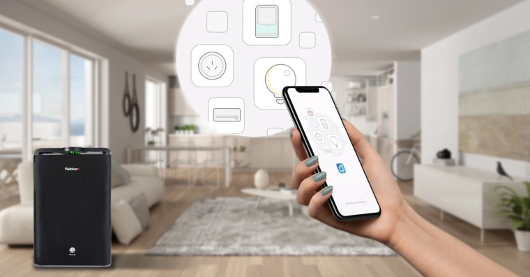 Okos vezérlés Wi‑Fi-n és a Smart Life alkalmazáson keresztül