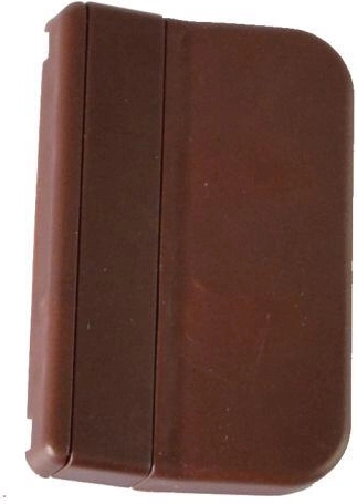 Műanyag fogantyú erkélyajtóhoz – barna