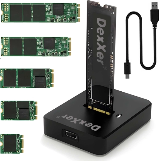 SATA- és NVMe-SSD-k támogatása
