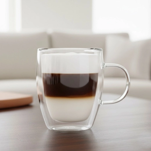 Stílusos design latte-hoz, kávéhoz és teához