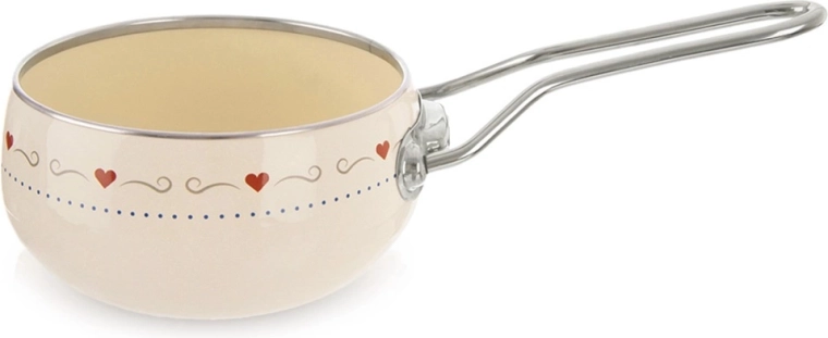 TONCA zománcozott nyeles lábas 15 cm, 1,1 l
