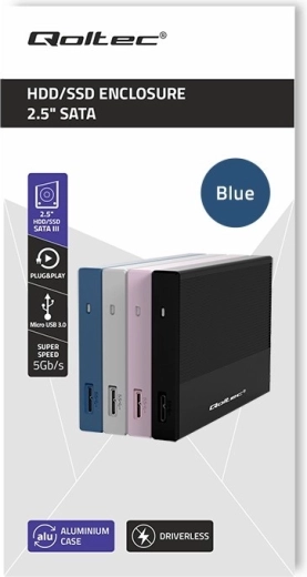 2,5 hüvelykes SSD- és HDD-meghajtókhoz
