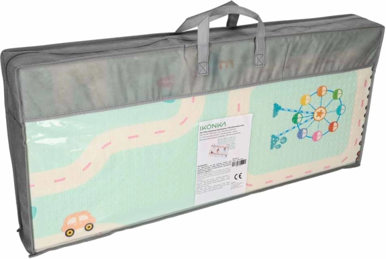 Összecsukható kialakítás és hordtáska