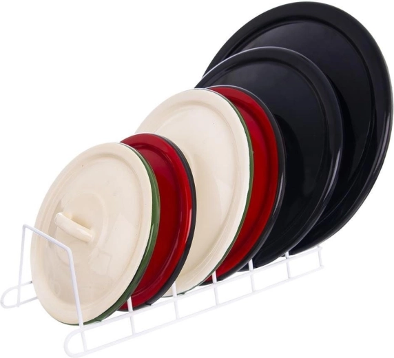 Tartós fémkonstrukció fehér színben