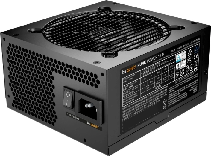 be quiet! Pure Power 13 M 1200 W ATX 3.1 80 PLUS Gold tápegység