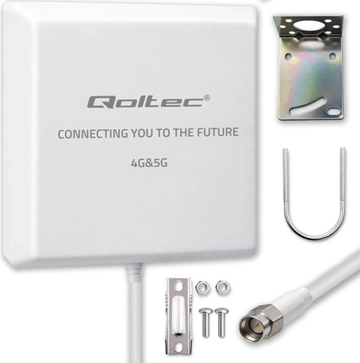 kültéri irányított 4G/5G LTE antenna 9 dBi SMA csatlakozóval és 3 m kábellel, vízálló