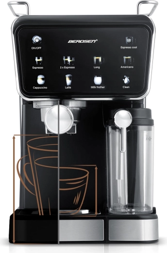 Érintésvezérlés és automatikus tisztítás