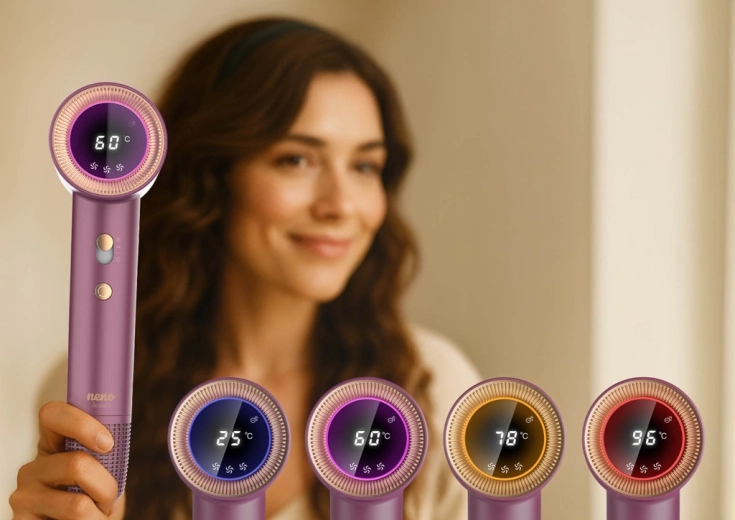 Ionizáció a sima és fényes hajért