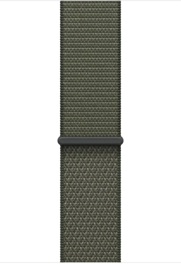 Sportos szíj erdőzöld színben 46 mm-es tokhoz