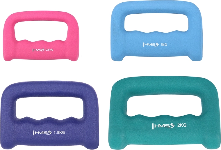 Neoprén kézisúly fogantyúval 1 kg HMS