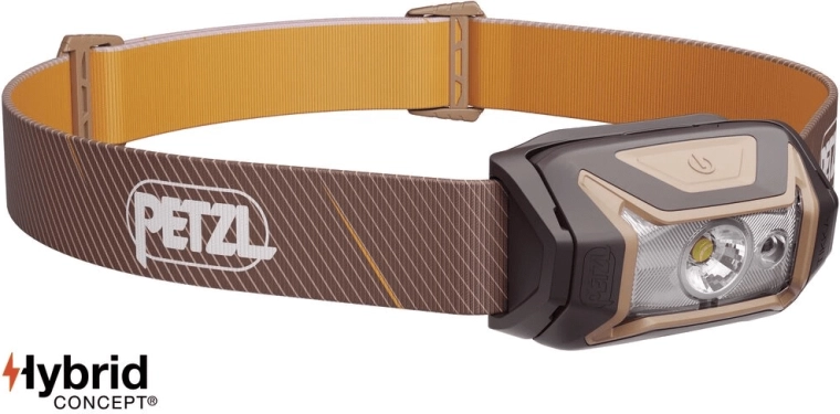 Petzl TIKKA fejlámpa barna 350 lm