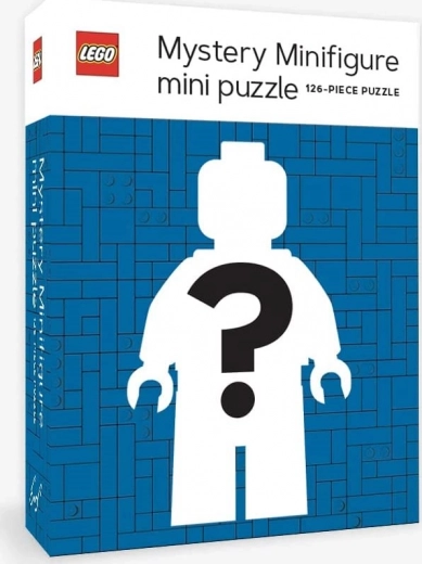 LEGO rejtélyes minifigura puzzle, 126 darab – Kék