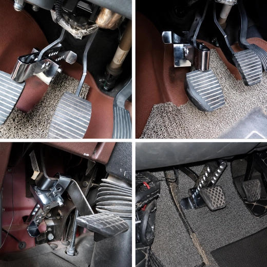 Mechanikus pedálzár a nagyobb biztonságért
