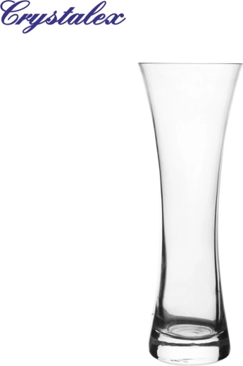 Üveg váza 19,5 cm