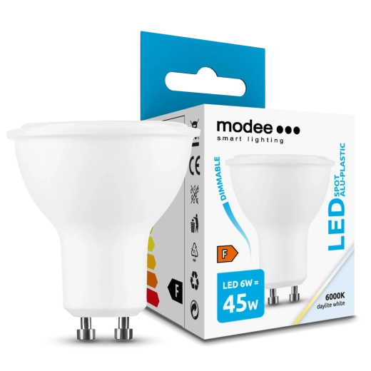 LED GU10 izzó 6 W 550 lm hideg fehér, dimmelhető