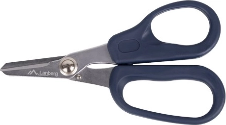 Fűrészélű éllel rendelkező olló kevlárszálakhoz