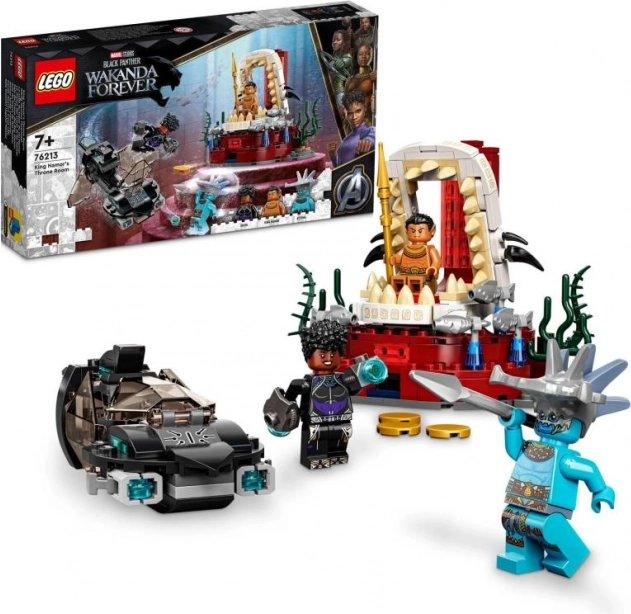 LEGO Marvel Namor király trónterme 76213