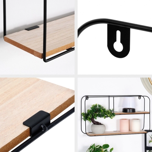 Egyszerű szerelés az integrált függesztőknek köszönhetően