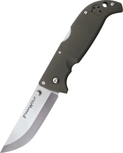 Cold Steel Finn Wolf OD Green zsebméretű outdoor kés