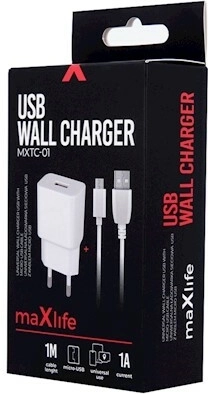 Micro USB kábel a csomagban (1 m)