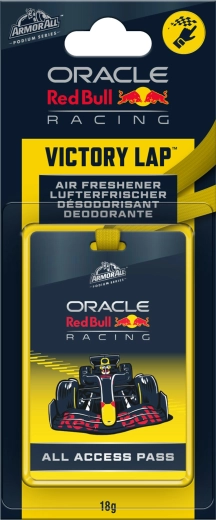 Armor All Oracle Red Bull Victory Lap All Access Pass autóillatosító függődísz
