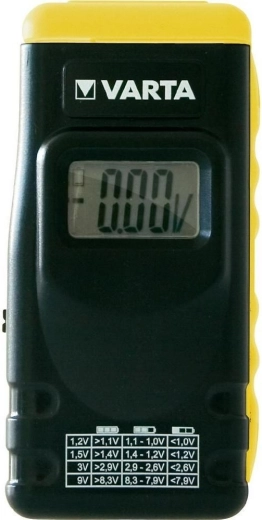 Varta LCD digitális elemt/akkumulátor teszter