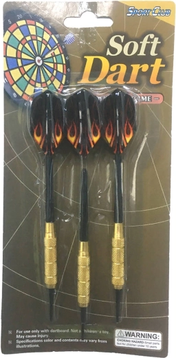 Brother verseny darts nyilak 16 g műanyag heggyel (3 db)