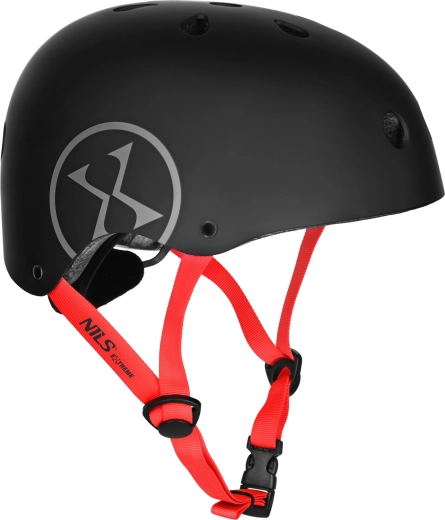 NILS Extreme MTW001-2 sisak fekete – M (55–58 cm)