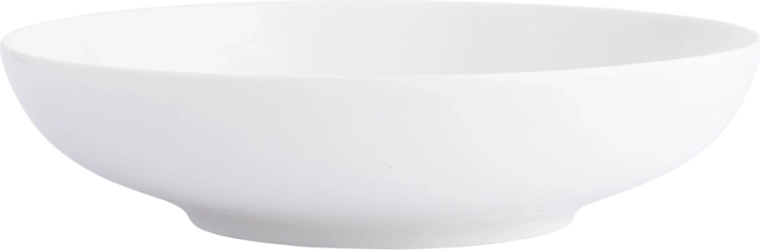 Mély porcelán tányér Bella new 20 cm 900 ml krémszínű