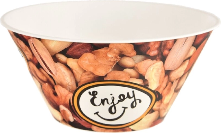 Tálalótál diófélékhez (Bowl) műanyagból, 15,5 cm