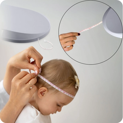 150 cm-es mérőszalag a növekedés teljes követéséhez