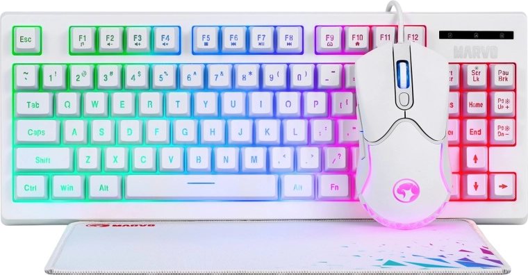 Marvo Loot 30 fehér gamer szett