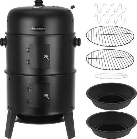 Több hely: 2 krómozott rács és 8 kampó