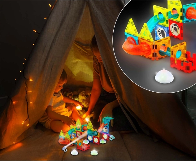 Ragyogó építmények és fényhatások