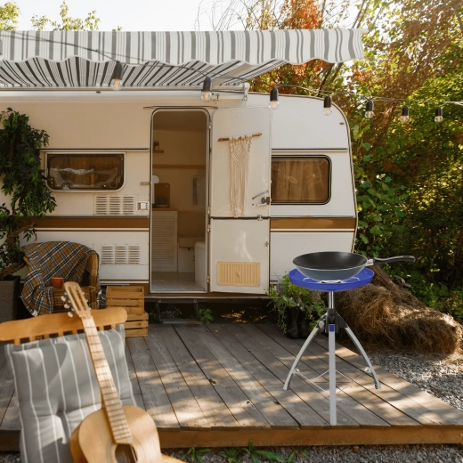 Stabil, összecsukható háromláb