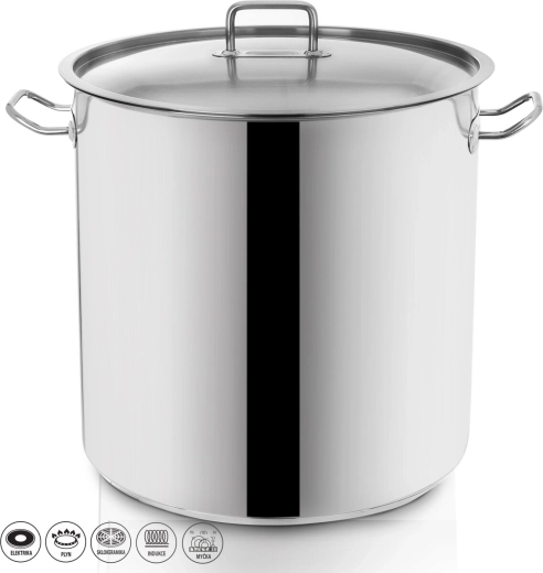STOCK 50 l-es rozsdamentes fazék fedővel