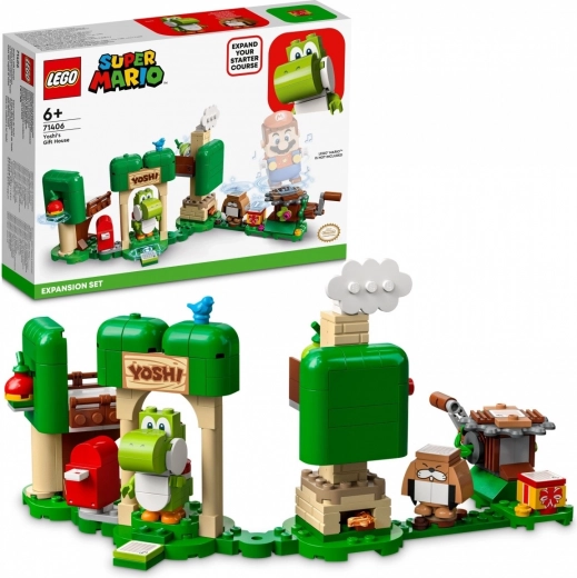 LEGO Super Mario Yoshi ajándék háza