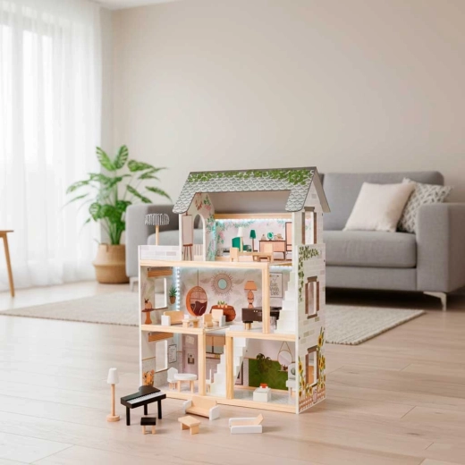 Három szint játékvilág terasszal