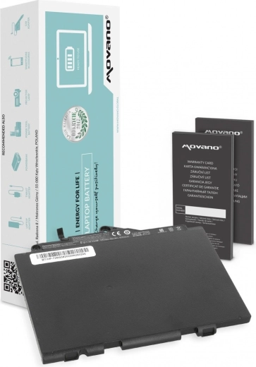 Movano SN03XL akkumulátor HP EliteBook 725/820 G3-hoz (4000 mAh, 44 Wh)
