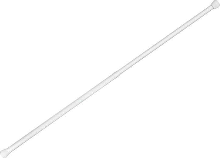 Teleszkópos feszítőrúd 70–120 cm, alumínium, fehér - 1 db